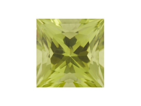 Arizona Peridot 5mm Princess Cut 0.75ct