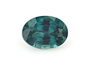 Green Sapphire Unheated 7.7x5.5mm Oval 1.34ct
