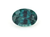Green Sapphire Unheated 7.7x5.5mm Oval 1.34ct