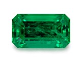 Panjshir Valley Emerald 8.6x5.1mm Emerald Cut 1.46ct