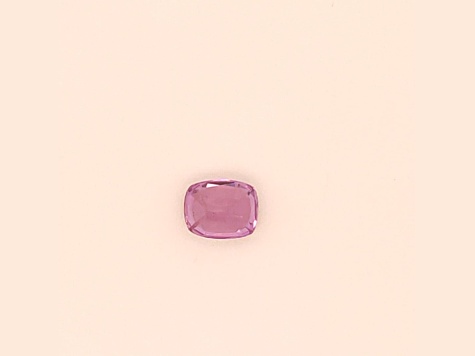Pink Sapphire 6.5x5.3mm Cushion 1.31ct