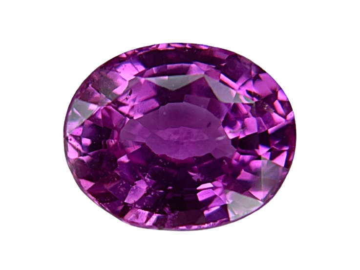Pink Sapphire Loose Gemstone 9x7.4mm Oval 2.76ct