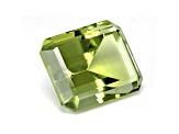 Charteuse Tourmaline 11.2x9.0mm Emerald Cut 5.80ct