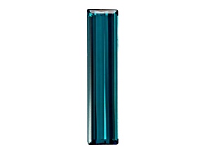 Blue Tourmaline 23.1x5.3mm Emerald Cut 3.77ct