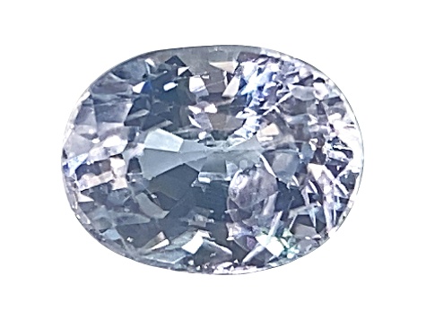 Near-Colorless Sapphire 6.97x5.38mm Oval 1.59ct