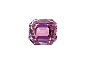 Pink Sapphire Unheated 6.8x6.1mm Emerald Cut 1.92ct