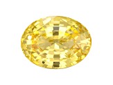 Yellow Sapphire Loose Gemstone 14.16x10.53mm Oval 8.54ct