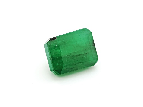 Brazilian Emerald 10x7.7mm Emerald Cut 4.37ct