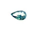 Parti-Color Sapphire Unheated 11.0x7.1mm Pear Shape 2.60ct