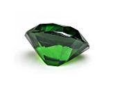 Demantoid Garnet with Horsetail 6.5x5.5mm Oval 1.06ct