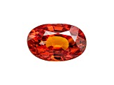 Orange Sapphire 6x4mm Oval 0.70ct