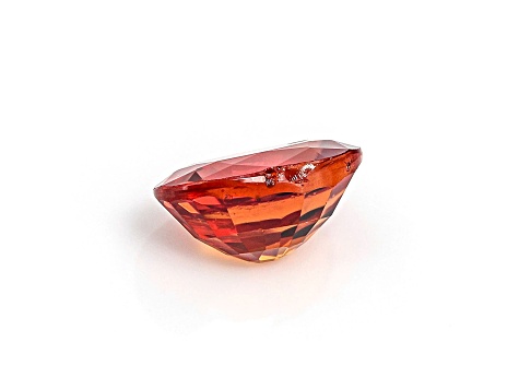 Orange Sapphire 6x4mm Oval 0.70ct