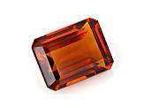 Madeira Citrine 8x6mm Emerald Cut 1.30ct