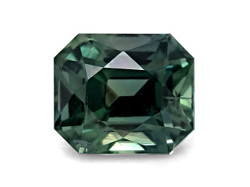 Picture of Teal Sapphire 5.6x4.9mm Emerald Cut 1.14ct