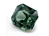 Teal Sapphire 5.6x4.9mm Emerald Cut 1.14ct