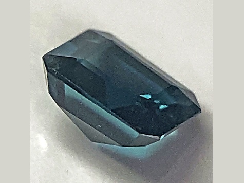 Blue Tourmaline 5.04x4.31mm Emerald Cut 0.47ct