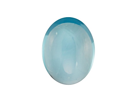 Swiss Blue Topaz 8x6mm Oval Cabochon 1.70ct