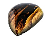 Sumatran Amber 52x32mm Pear Shape Cabochon 29.95ct