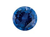 Sapphire 5.5mm Round Diamond Cut 0.8ct