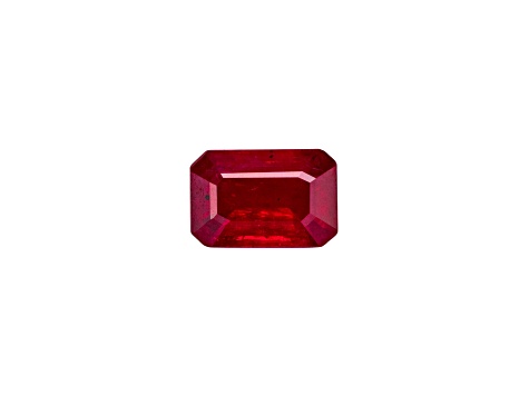 Ruby 5.9x3.9mm Emerald Cut 0.63ct