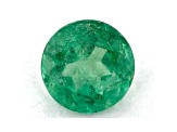 Zambian Emerald 5.3mm Round 0.57ct