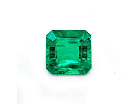 Zambian Emerald 6.7mm Emerald Cut 1.10ct