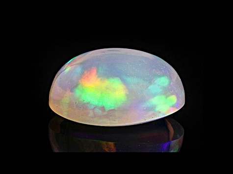 Ethiopian Opal 9x7mm Oval Cabochon 1.35ct