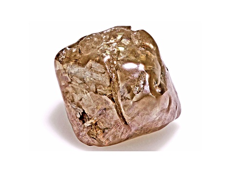 Natural Brown Diamond 7.3x6.6mm Octahedron 1.45ct