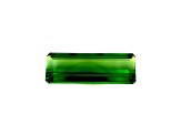 Green Tourmaline 23x8mm Emerald Cut 8.16ct