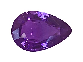 Purple Sapphire Unheated 11.4x7.6mm Pear Shape 3.03ct