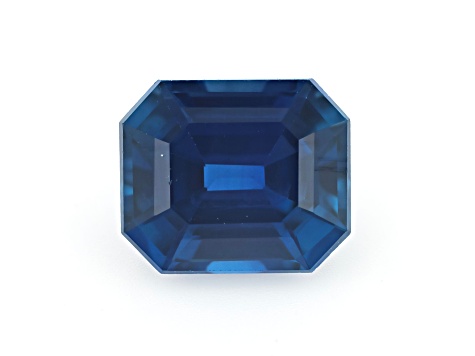 Sapphire 5.7x4.8mm Emerald Cut 0.88ct