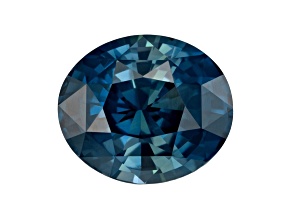 Teal Sapphire Unheated 8x6.5mm Oval 2.13ct