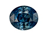 Teal Sapphire Unheated 8x6.5mm Oval 2.13ct