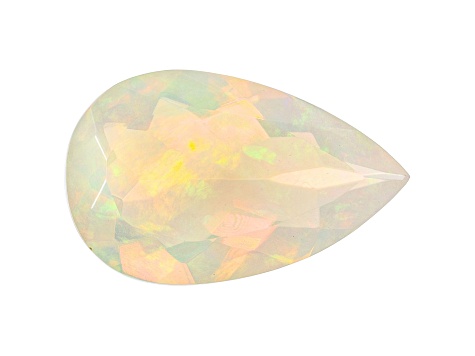 Ethiopian Opal 14.7x8.2mm Pear Shape 2.55ct