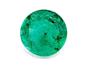 Zambian Emerald 6mm Round 0.67ct