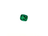 Afghan Emerald 6.7x5.6mm Cushion 0.90ct
