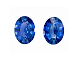 Sapphire 7.9x5.9mm Oval Matched Pair 2.53ctw