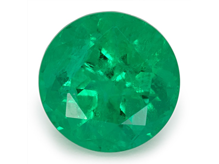 Panjshir Valley Emerald 6.8mm Round 1.19ct