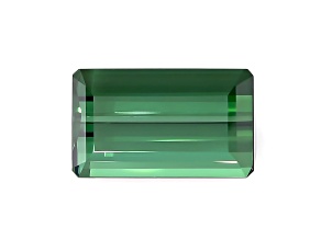 Green Tourmaline Unheated 17.17x10.23mm Rectangular Octagonal 11.18ct