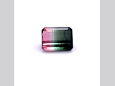 Bi-Color Tourmaline 11.77x9.23mm Emerald Cut 6.04ct
