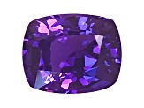 Purple Sapphire Loose Gemstone Unheated 9.2x7.7mm Cushion 3.05ct