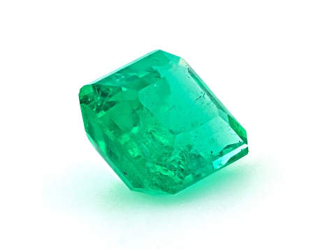 Zambian Emerald 5.6x4.6mm Emerald Cut 0.58ct