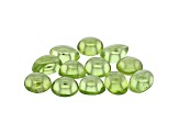 Peridot Mixed Shape Cabochon Parcel 5.00ctw