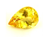 Yellow Danburite 12.5x8.8mm Pear Shape 3.78ct