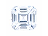 White Sapphire Loose Gemstone 6.6mm Emerald Cut 2.07ct