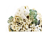 Demantoid in Matrix Mineral Specimen 20.33g approximately 3.30x2.47x3.11cm