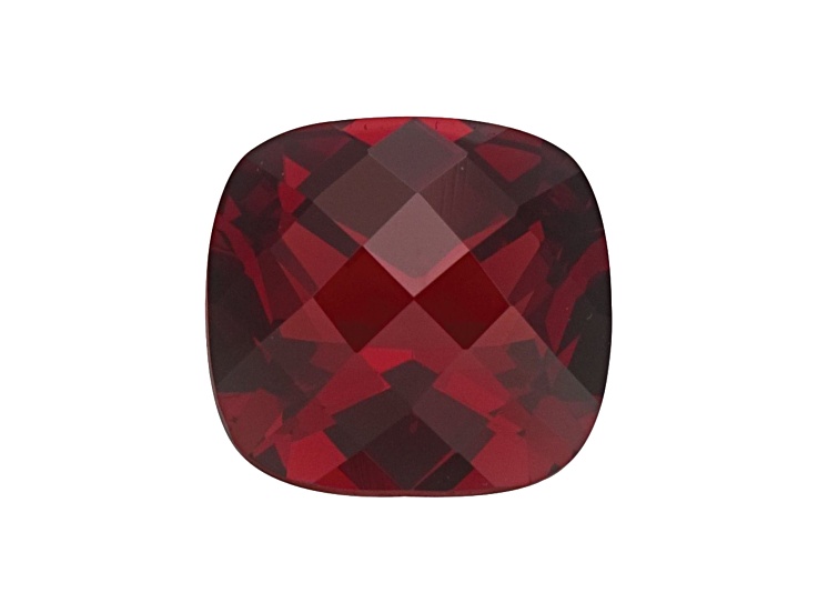 Garnet 7mm Checkerboard Cushion 1.73ct