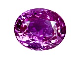 Pink Sapphire Loose Gemstone 9.4x7.8mm Oval 3.62ct