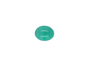 Zambian Emerald 11.85x9.42mm Oval Cabochon 4.82ct