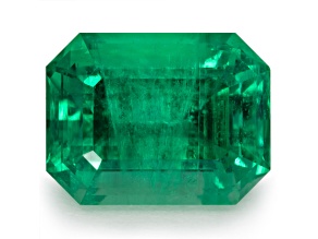 Panjshir Valley Emerald 7.8x6.0mm Emerald Cut 1.56ct